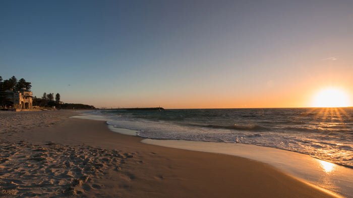 Beach sunset