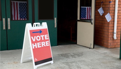 Voting on the day 