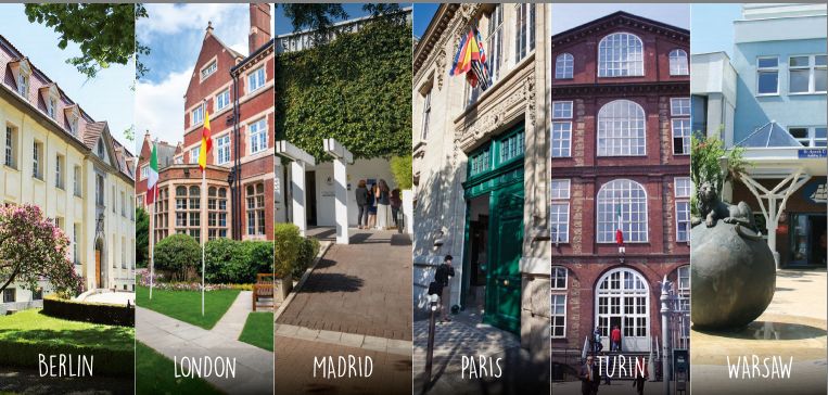 ESCP's 6 campuses