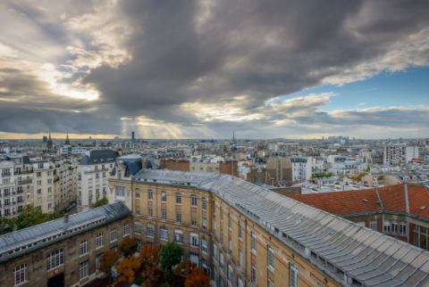 View from the Paris campus rooftop